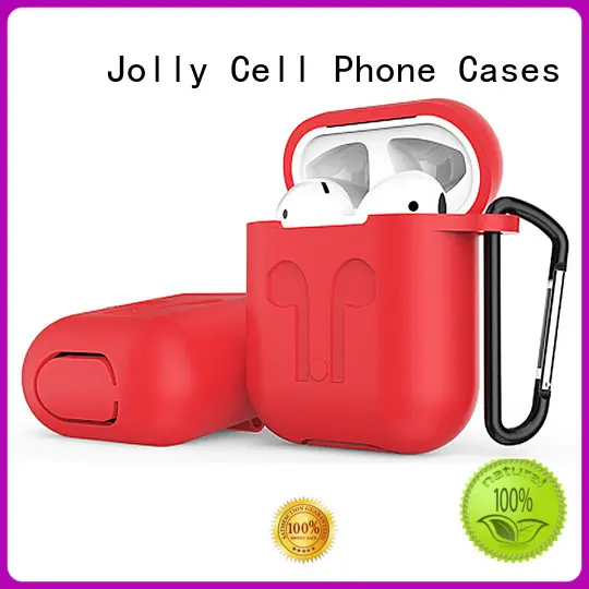 drop proof Airpods Case with button hole hollow for apple airpods 1
