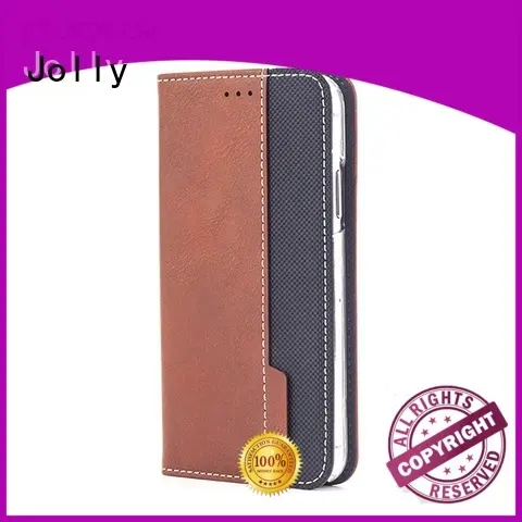 Jolly slim leather leather phone case with slot for mobile phone 1