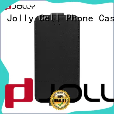 Jolly artificial leather universal smartphone case with adhesive for mobile phone 1