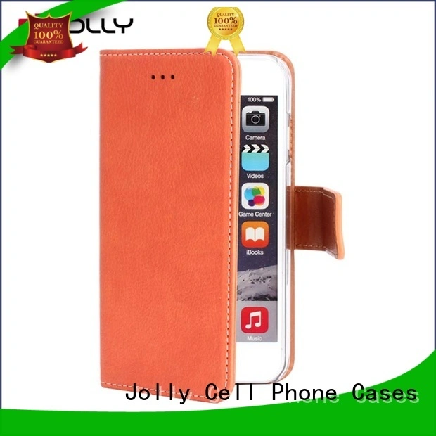 real carbon fiber cell phone wallet case with cash compartment for apple 1