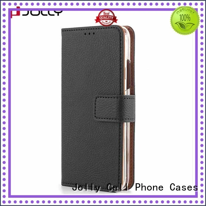 Jolly high quality cell phone wallet for busniess for mobile phone 1