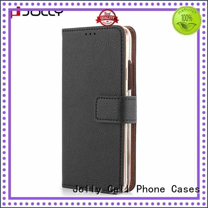 Jolly high quality cell phone wallet for busniess for mobile phone 1