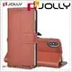 Jolly artificial cell phone wallet wristlet with credit card holder for apple 1