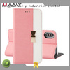 pu leather anti radiation phone case with slot for iphone xs 1