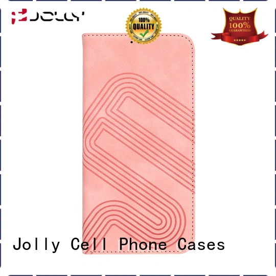 Jolly flip phone covers with strong magnetic closure for sale 1