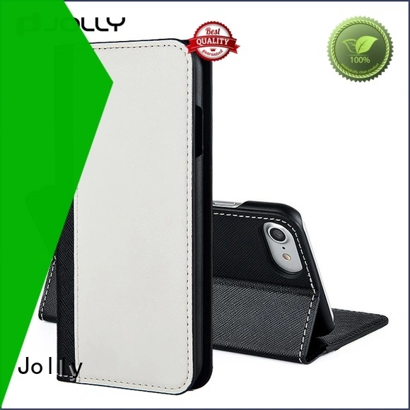 Jolly leather cell phone wallet company for sale 1