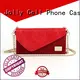 Jolly leather card holder organizer leather cell phone wallet case company for mobile phone 1