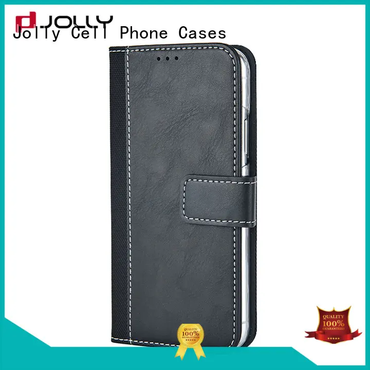 zip around phone case and wallet with printed pattern cover for iphone xs 1