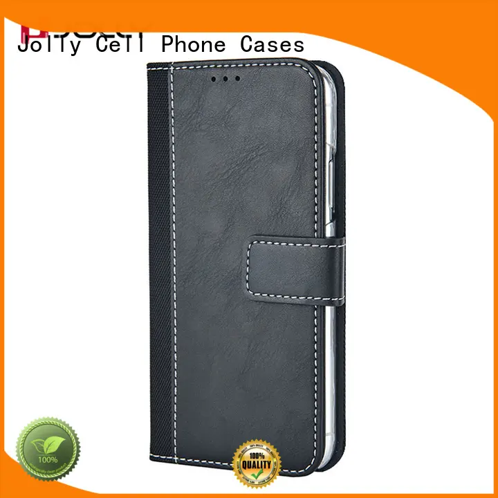 Jolly wallet phone case with printed pattern cover for apple 1