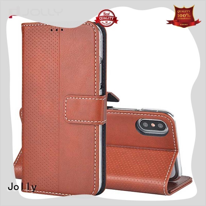 Jolly cell phone wallet combination with cash compartment for mobile phone 1