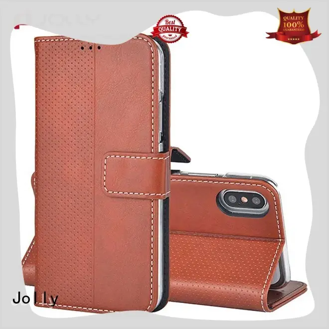 Jolly cell phone wallet combination with cash compartment for mobile phone 1