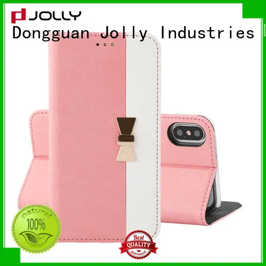 Jolly leather flip phone case factory for mobile phone 1