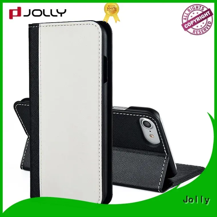 Jolly custom magnetic wallet phone case with slot for mobile phone 1