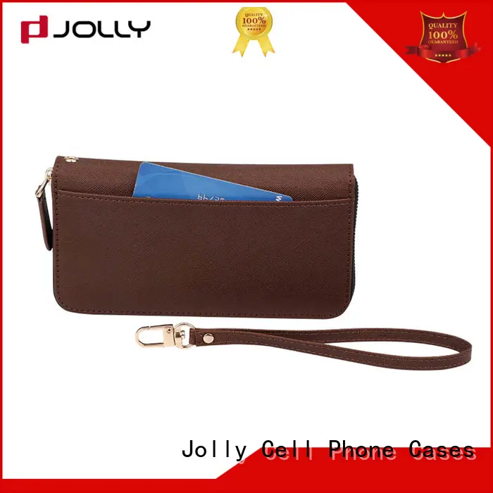 Jolly imitation wallet phone case with cash compartment for iphone xs 1