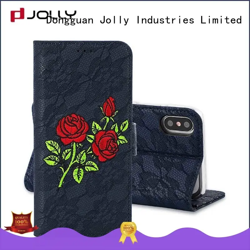 Jolly imitation wallet case company for apple 1