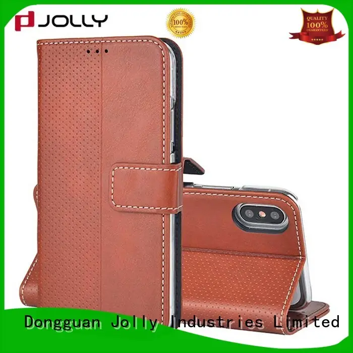 Jolly cell phone wallet purse company for iphone xs 1