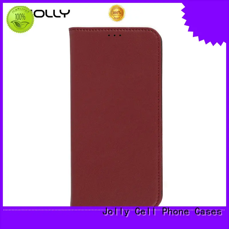 Jolly high quality essential phone case with credit card holder for iphone xr 1