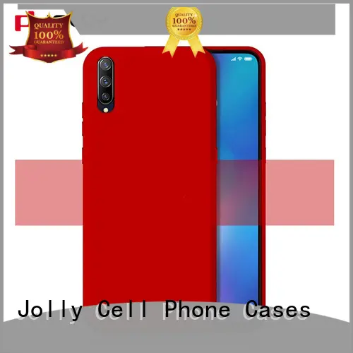 Jolly slim spliced two leather phone back cover company for sale 1