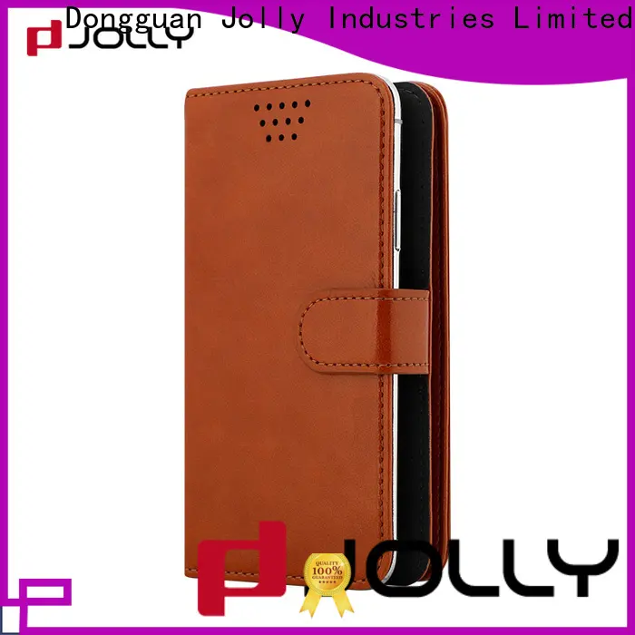 artificial leather protective phone cases with credit card slot for sale 1