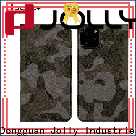 Jolly pu leather initial phone case supplier for sale 1