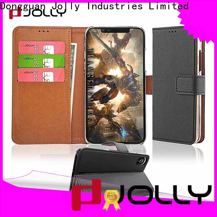 Jolly wallet case with rfid blocking features for iphone xs 1