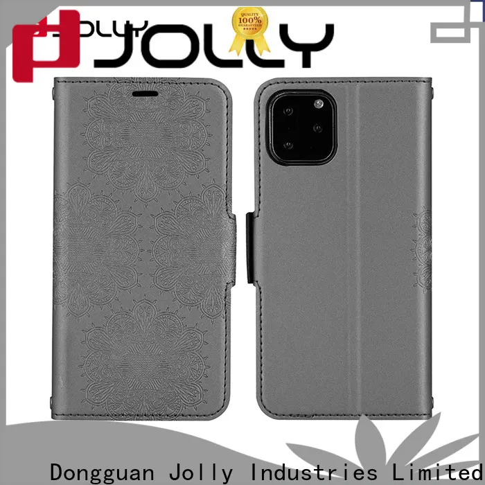 custom initial phone case with slot kickstand for mobile phone 1