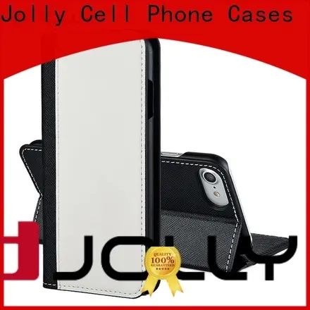Jolly luxury cell phone wallet purse for busniess for mobile phone 1