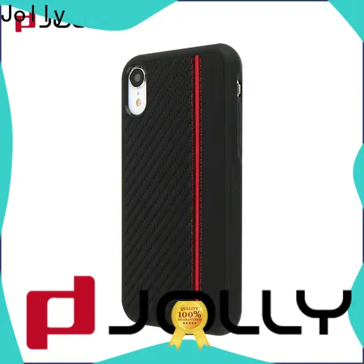 Jolly slim spliced two leather mobile back cover manufacturer for sale1 1