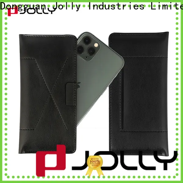 Jolly pu leather universal cases with credit card slot for sale 1