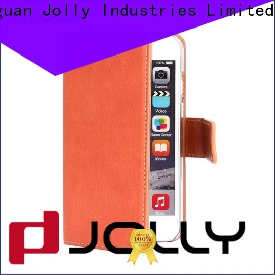 Jolly cell phone wallet wristlet with printed pattern cover for apple 1