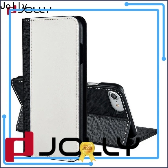 Jolly zip around leather cell phone wallet with credit card holder for apple 1