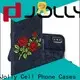 Jolly leather wallet phone case with cash compartment for iphone xs 1