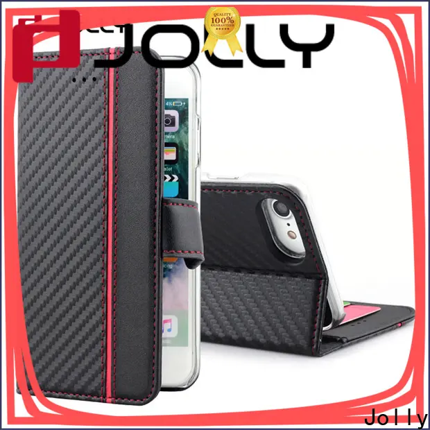 Jolly android phone cases with credit card holder for iphone x 1