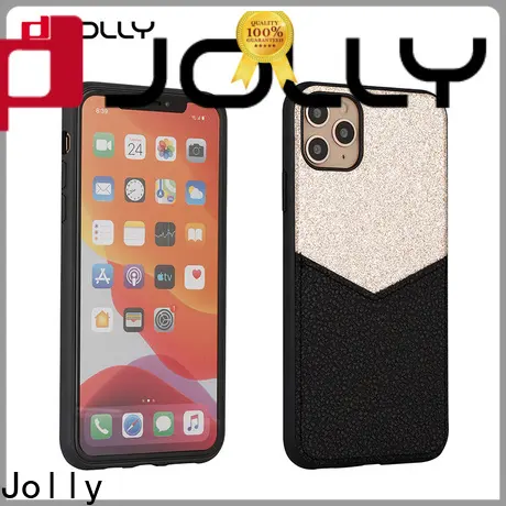 slim spliced two leather Anti-shock case factory for sale 1