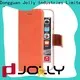 Jolly leather cell phone wallet with rfid blocking features for iphone xs 1