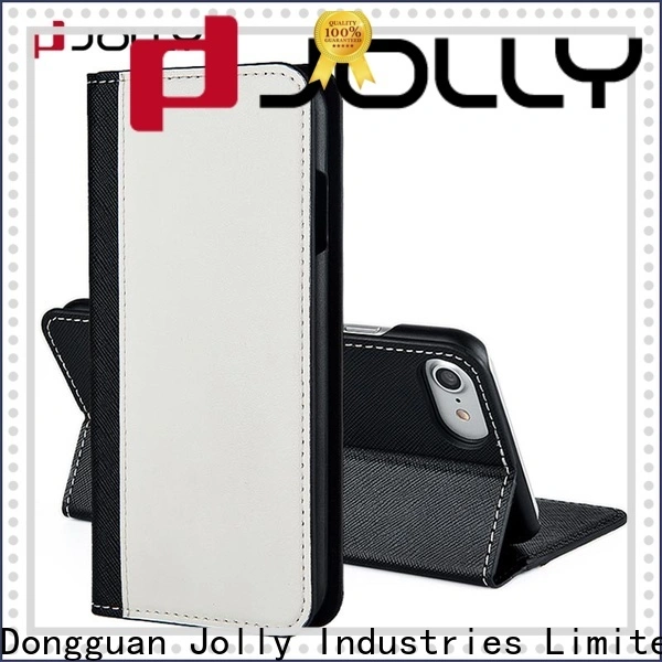 Jolly cell phone wallet purse with printed pattern cover for mobile phone 1