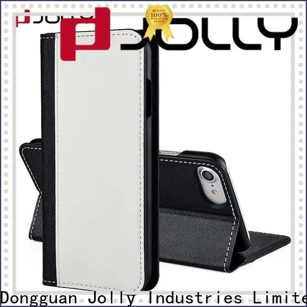 Jolly cell phone wallet purse with printed pattern cover for mobile phone 1