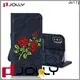 Jolly artificial leather cell phone wallet case for busniess for apple 1