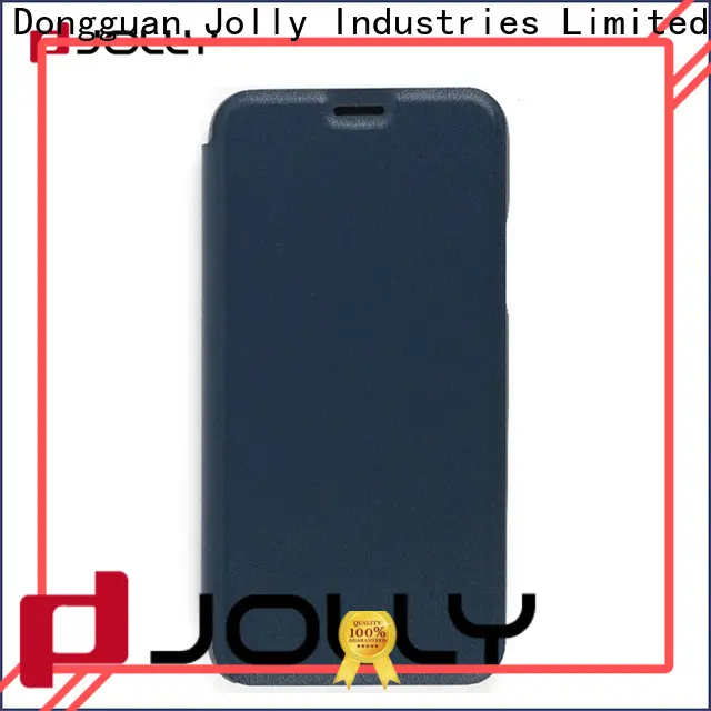 pu leather leather flip phone case for busniess for iphone xs 1