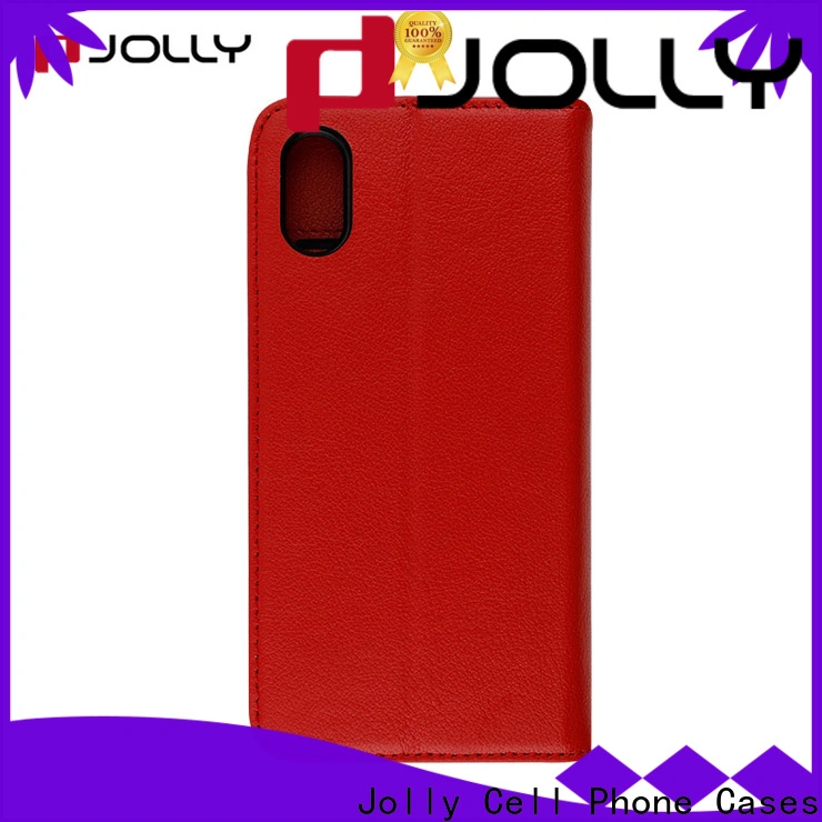 slim leather silicone phone case with slot kickstand for iphone x 1