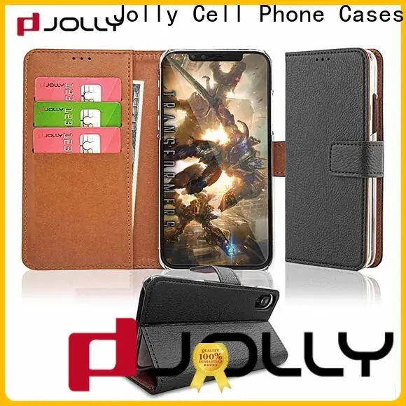 Jolly zip around magnetic wallet phone case supply for sale 1