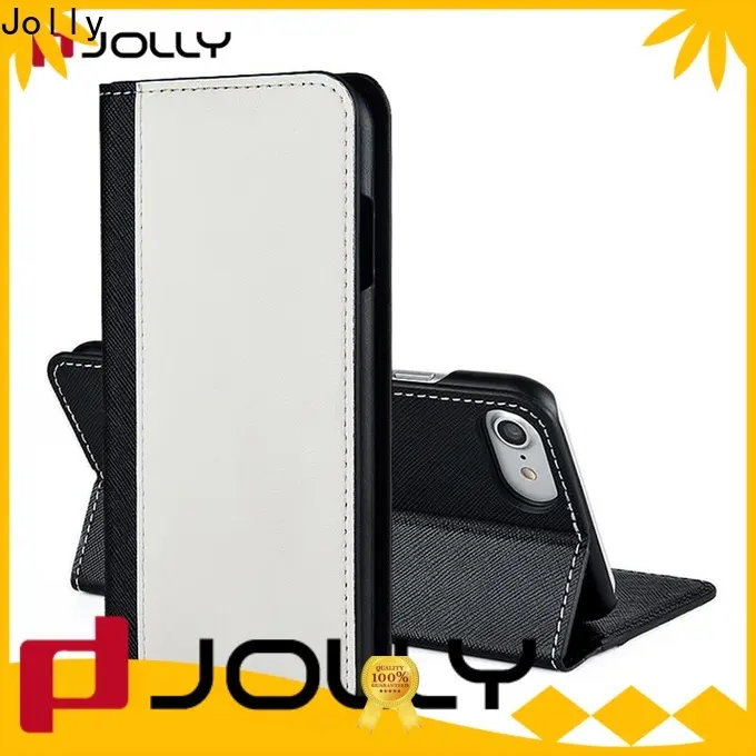 Jolly leather wallet phone case factory for iphone xs 1