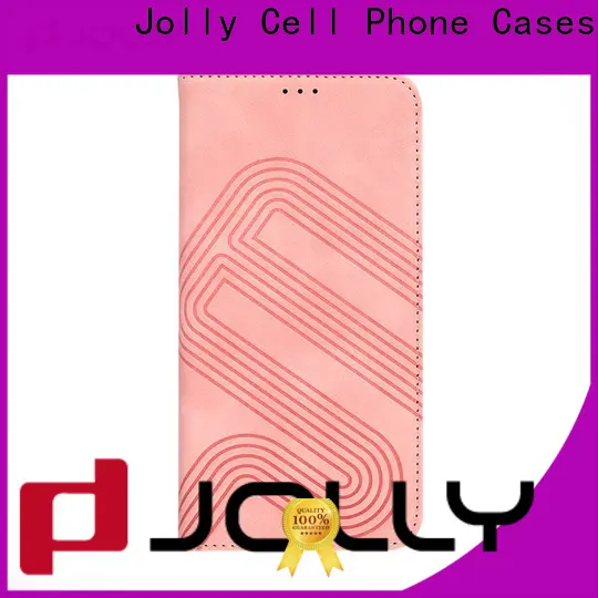 Jolly high quality initial phone case with strong magnetic closure for sale 1