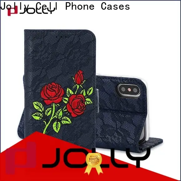 Jolly wholesale cell phone wallet purse supplier for mobile phone 1
