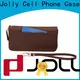 Jolly leather cell phone wallet factory for apple 1