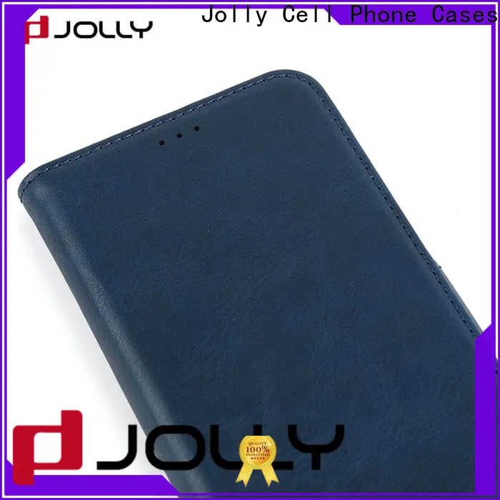 Jolly custom magnetic flip phone case supply for iphone xs 1