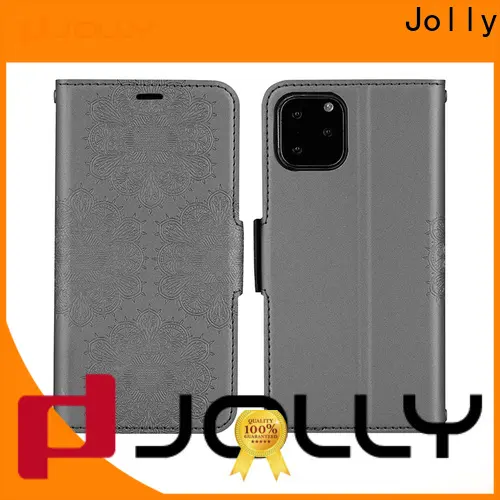 Jolly leather phone case maker supplier for apple 1