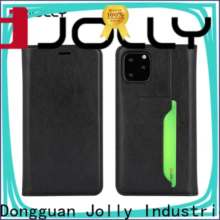 folio personalised leather phone case with id and credit pockets for mobile phone 1