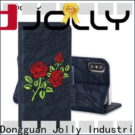 Jolly women's cell phone wallet with slot for iphone xs 1