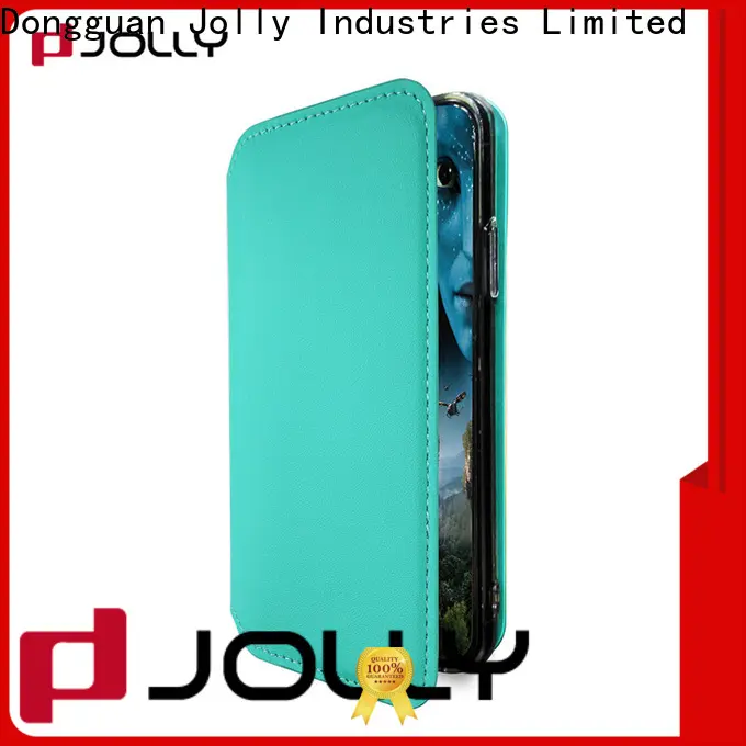 Jolly flip cell phone case for busniess for iphone xs 1